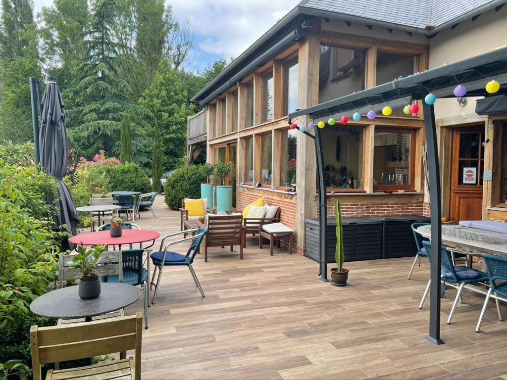 Beauchamps Maison d'hotes Genneville Exterior foto
