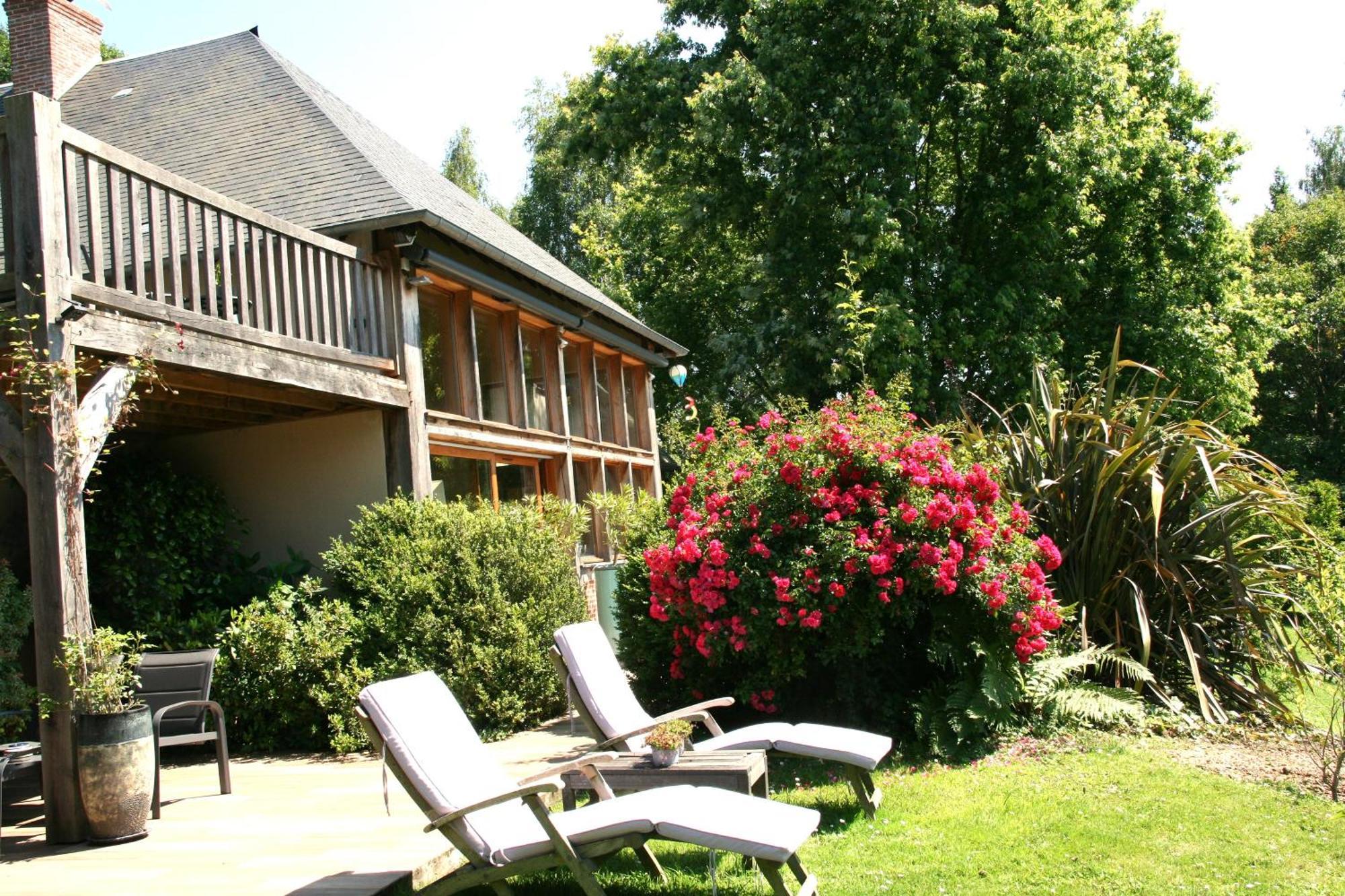 Beauchamps Maison d'hotes Genneville Exterior foto